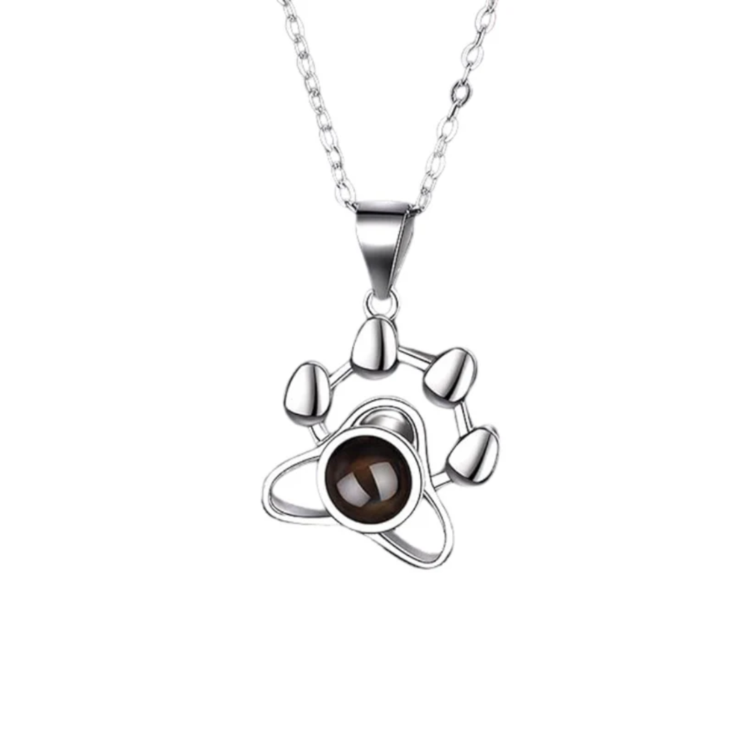 Collar personalizado con foto proyectada de tu mascota