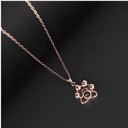 Collar personalizado con foto proyectada de tu mascota