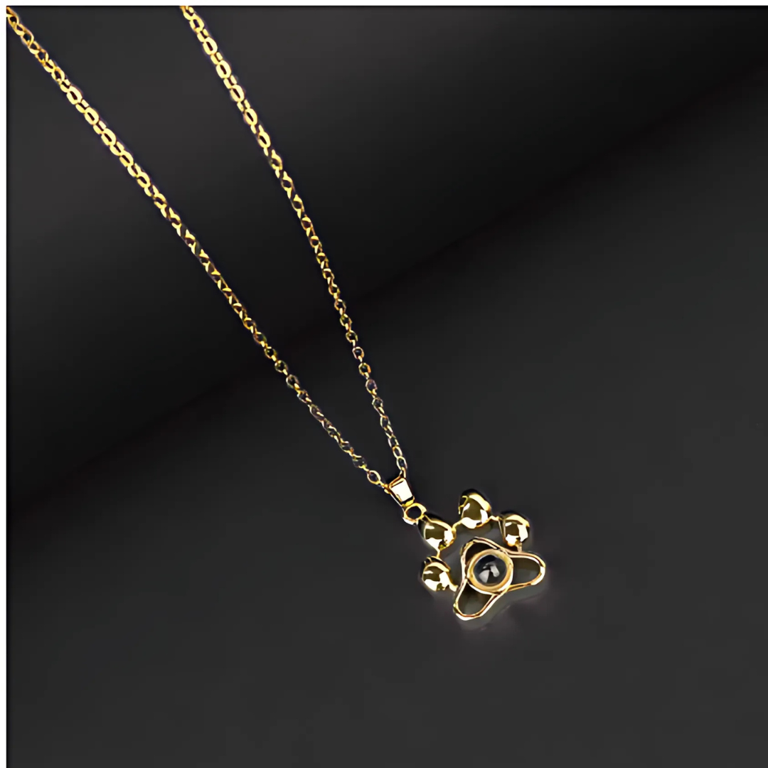 Collar personalizado con foto proyectada de tu mascota