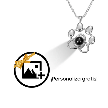 Collar personalizado con foto proyectada de tu mascota