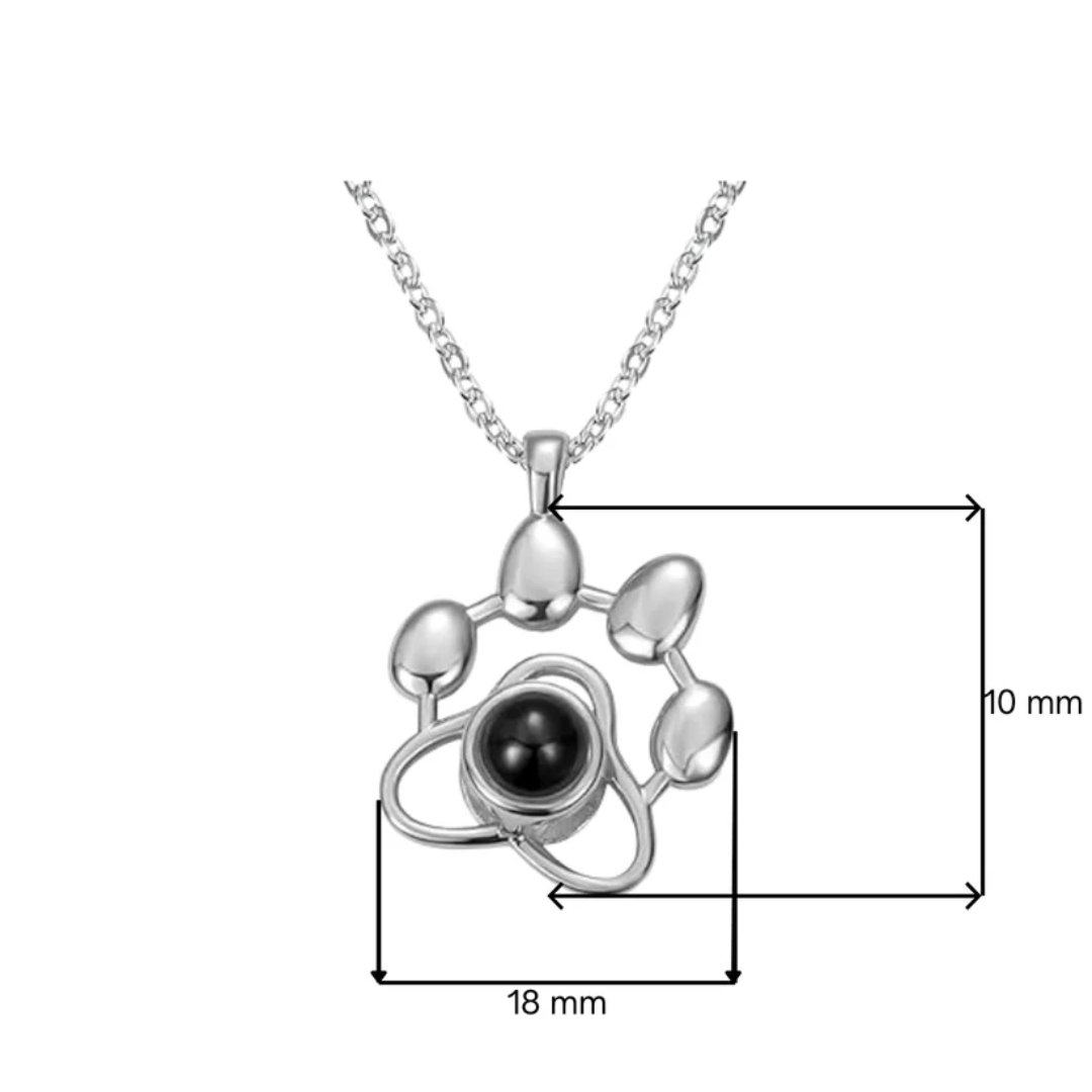 Collar personalizado con foto proyectada de tu mascota