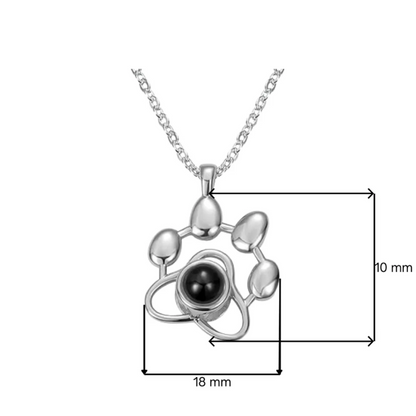 Collar personalizado con foto proyectada de tu mascota